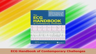 ECG Handbook of Contemporary Challenges PDF