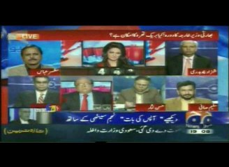 Geo News talk shows Reports card (Imtiaz Alam)