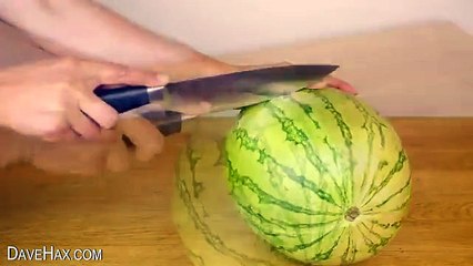 Watermelon Karate Chop - Fruit Ninja!