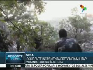 Coalición occidental incrementa su presencia en Siria