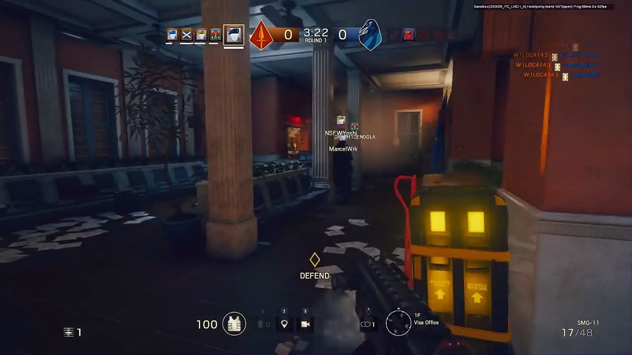 Tom Clancy's Rainbow 6 Siege Funny Moments! C4 Quad, Epic Rounds, and Random Moments!