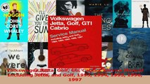 Download  Volkswagen Jetta Golf Gti Cabrio Service Manual Including Jetta and Golf 1993 1994 1995 PDF Online