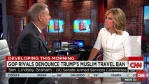 Lindsey Graham Trump supporters - 'Tell Donald Trump to go to hell'