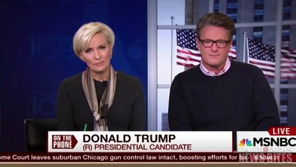 ‘Morning Joe’ Host Joe Scarborough Shuts Down Donald Trump