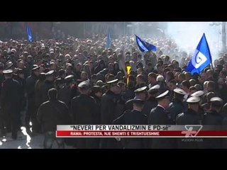 Rama: Protesta, një shëmti e trishtueshme - News, Lajme - Vizion Plus