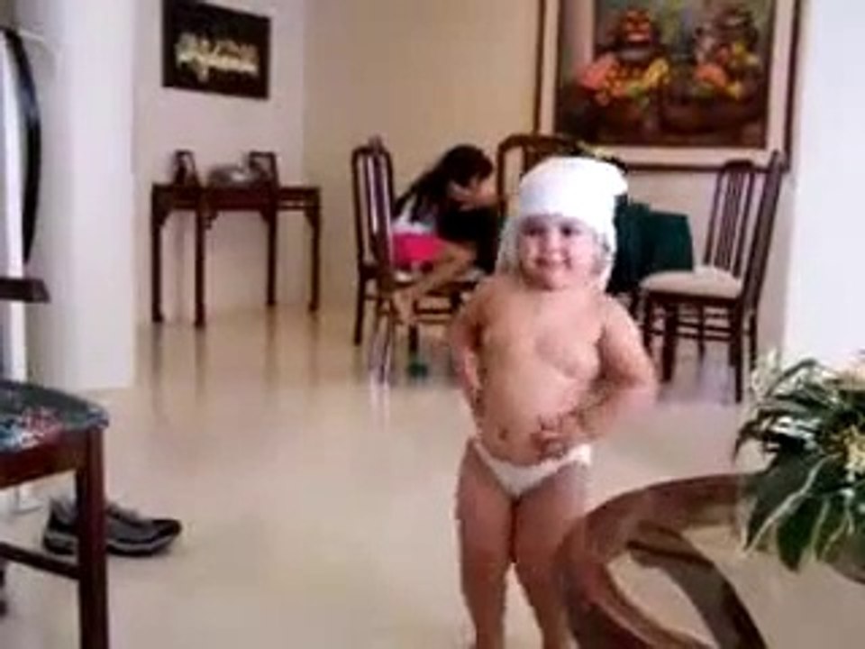 funny baby dance
