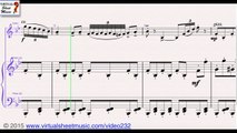 Tchaikovsky's Chinese Dance from Nutcracker Suite - Violin and Piano Sheet Music Video Score