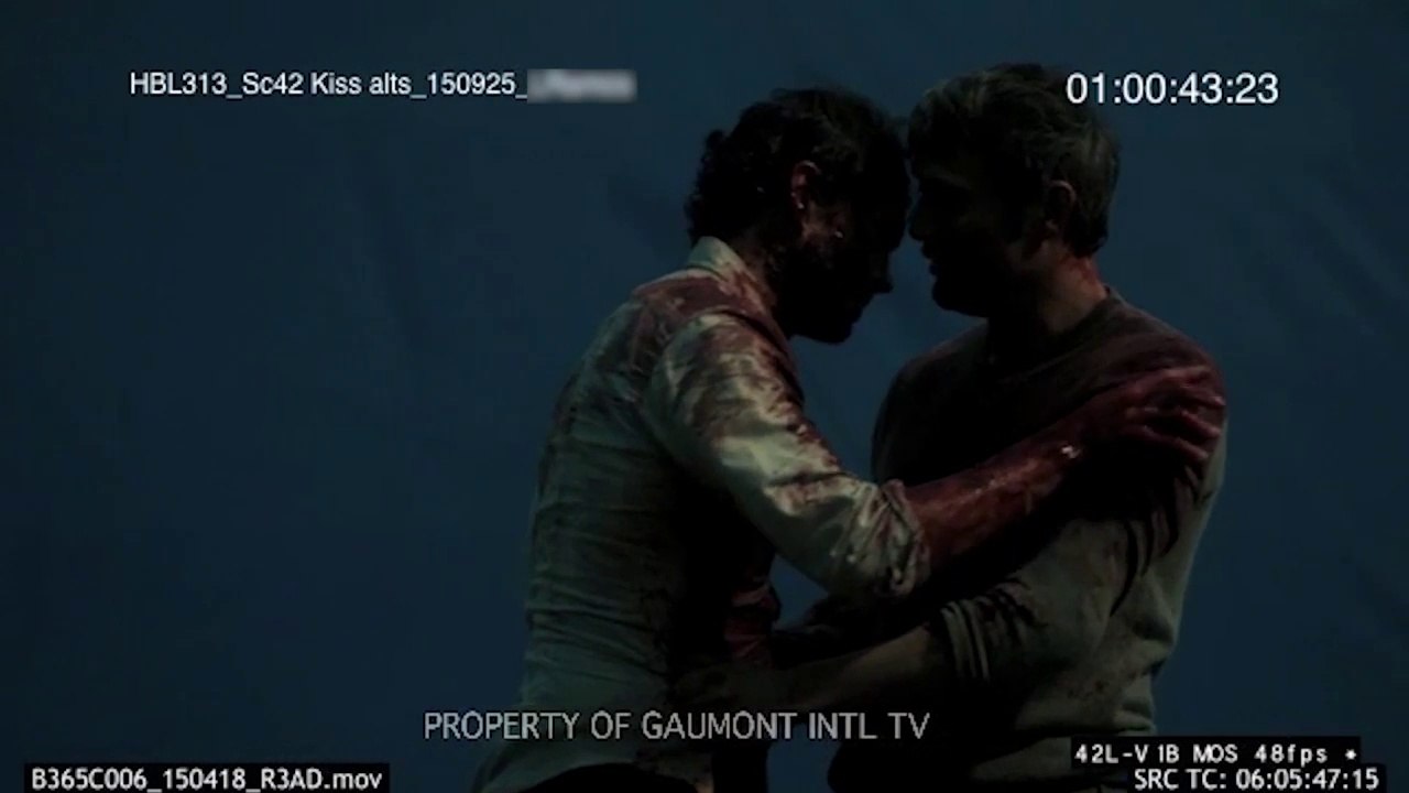 Alternate 'Hannibal' Finale Take Reveals the Almost-Kiss