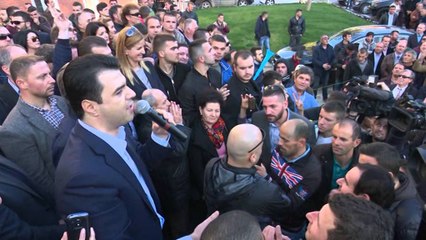 BASHA DEKLARON NGA SELIA E PD SE PROTESTAT NUK DO NDALEN DERI NE RREZIMIN E QEVERISE LAJM