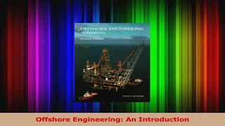 Read  Offshore Engineering An Introduction PDF Online