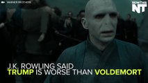 Trump Worse Than Voldemort, According To J.K. Rowling