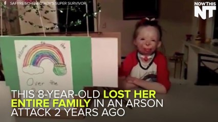 Community Sends Christmas Cards To Girl Who Was Orphaned By A Fire