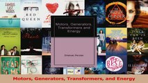 Download  Motors Generators Transformers and Energy Ebook Free