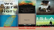 Read  Electric Machines and Power Systems Volume I Electric Machines Ebook Free