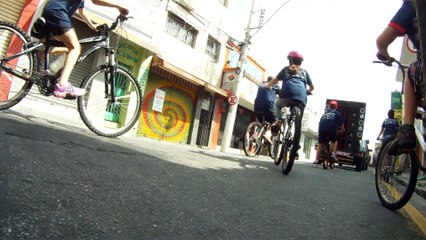 370 anos de Taubaté, Passeio de bike na cidade, no centro taubateano, 2015