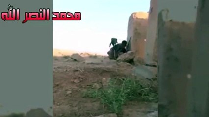 Iraklı asker ISIS keskin nişancısını aklıyla alt ediyor
