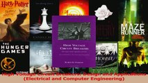Download  High Voltage Circuit Breakers Design and Applications Electrical and Computer Ebook Free