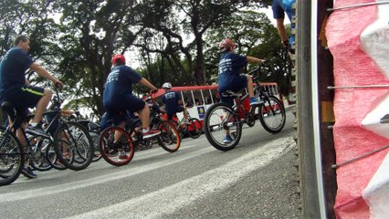 370 anos de Taubaté, Passeio de bike na cidade, no centro taubateano, 2015