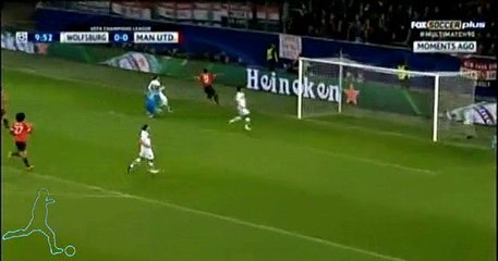 GOAL Anthony Martial - Wolfsburg 0-1 Manchester United - 08.12-2015_