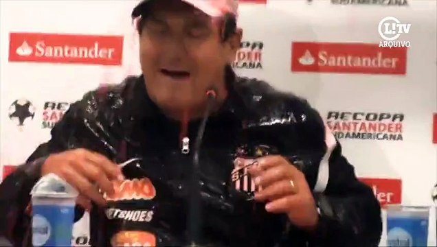 Muricy 'sofreu' com jogadores do Santos nas comemorações de títulos