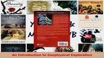 Read  An Introduction to Geophysical Exploration Ebook Free