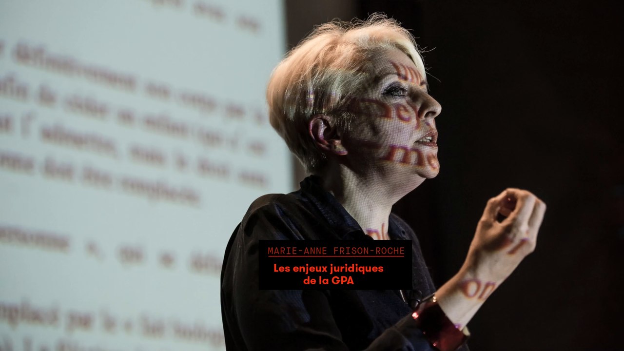 Marie-Anne Frison-Roche - Enjeux juridiques de la GPA