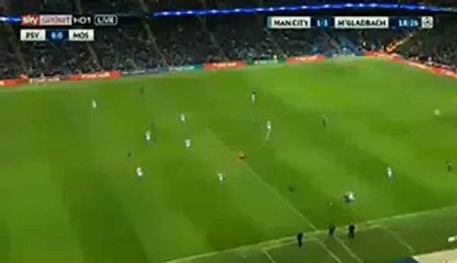 Julian Korb Goal 1-1 HD _ Manchester City v. Borussia Moncheagladbach 08.12.2015 HD