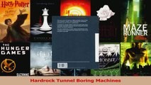 Read  Hardrock Tunnel Boring Machines Ebook Free