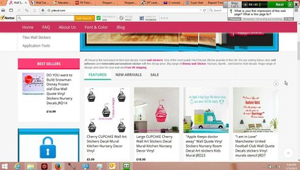 Honest Feedback for www.jrdecal.com Wall stickers Online.