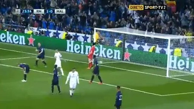 2-0 BENZEMA INCREDIBLE GOAL - Real Madrid - Malmo FF - Champions League 08.12.2015