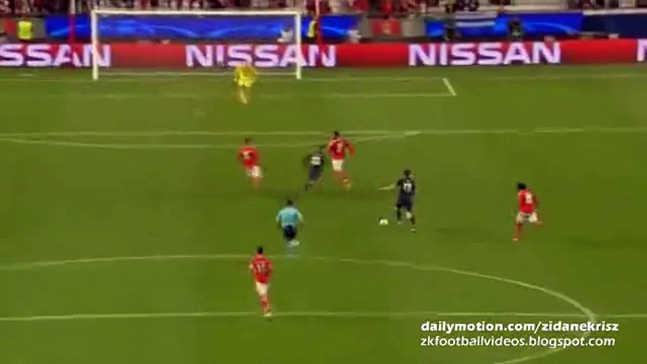 Saúl Niguez Amazing Long Range Chance - Benfica v. Atletico Madrid Champions League 08.12.2015 HD