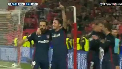 0-1 Niguez S. Incredible Goal - Benfica vs Atl. Madrid - Champions League 08.12.2015 HD
