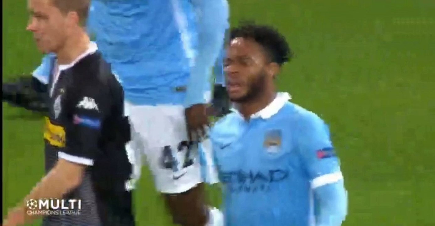 David Silva Goal | Manchester City 1-0 Borussia Moenchengladbach (08.12.2015) Champions League