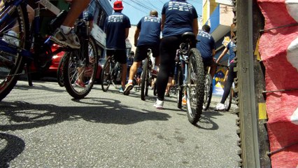 370 anos de Taubaté, Passeio de bike na cidade, no centro taubateano, 2015