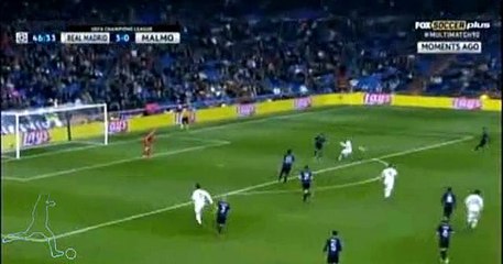 RONALDO Fantastic Goal - Real Madrid 4-0 Malmo 8-12-2015