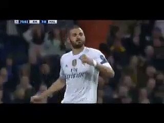 Karim Benzema Goal - Real Madrid 8-0 Malmo FF - 08-12-2015 HD