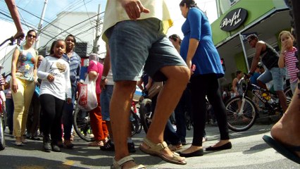 370 anos de Taubaté, Passeio de bike na cidade, no centro taubateano, 2015