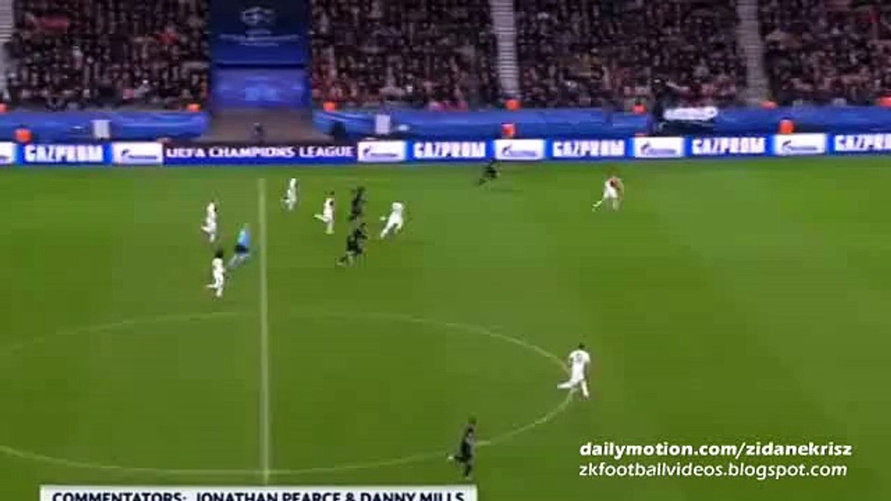 1-0 Lucas Moura Goal - Paris SG v. Shakhtar Donetsk 08.12.2015 HD