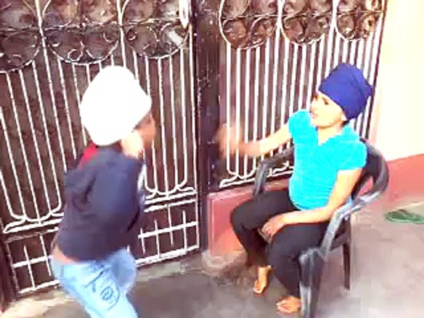Funny  punjabi kids