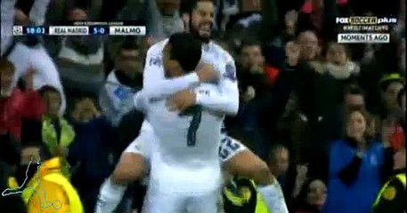 RONALDO AMAIZING GOAL(4) Real Madrid vs Malmo (6-0) Champions League 8-12-2015