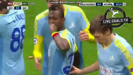 Patrick Twumasi Great Goal - Galatasaray 0-1 Astana - Champions League - 08.12.2015