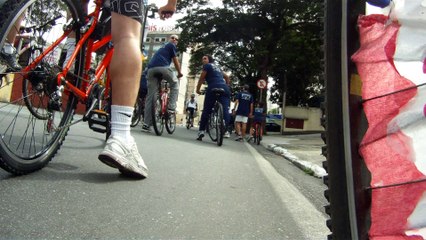 370 anos de Taubaté, Passeio de bike na cidade, no centro taubateano, 2015