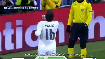 Mateo Kovacic First GOAL Real MAdrid 7-0 Malmo UCL