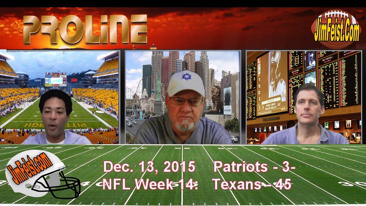 Patriots/Texans NFL Football Preview + Free Pick, Dec. 13, 2015