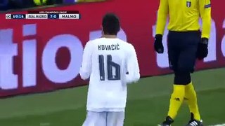 7-0 Kovacic GOAL - Real Madrid vs Malmo FF - 08.12.2015