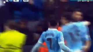 2-2 Sterling R Incredible GOAL - Man City vs B.Moenchengladbach - 08.12.2015