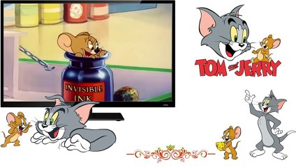 Tom and Jerry Cartoon The Invisible Mouse Part 2