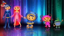 2D Finger Family Animation 321 _ Finger family Team Umizoomi-Frozen Disney-Ice cream-Hulk
