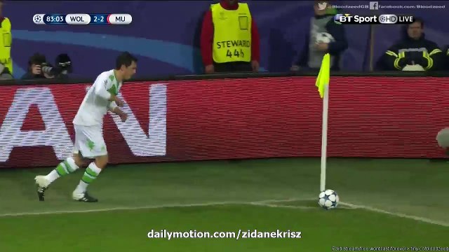 3-2 Naldo Second Goal HD - Wolfsburg v. Manchester United Champions League 08.12.2015 HD