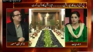 Live with Dr. Shahid Masood - 8 December-2015